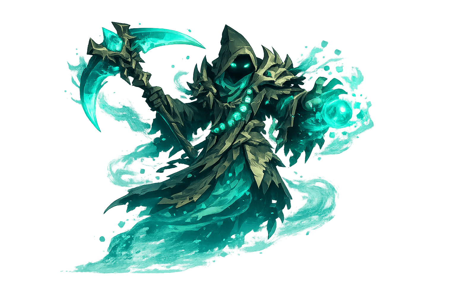 A Harvester — spectral memory-thief